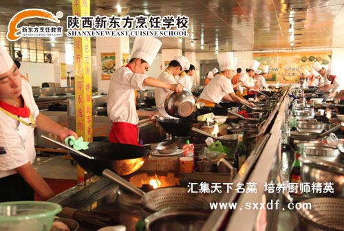热菜比赛现场