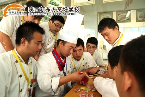 陕西新东方学子课堂学习