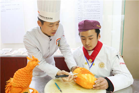 陕西新东方烹饪学校新生