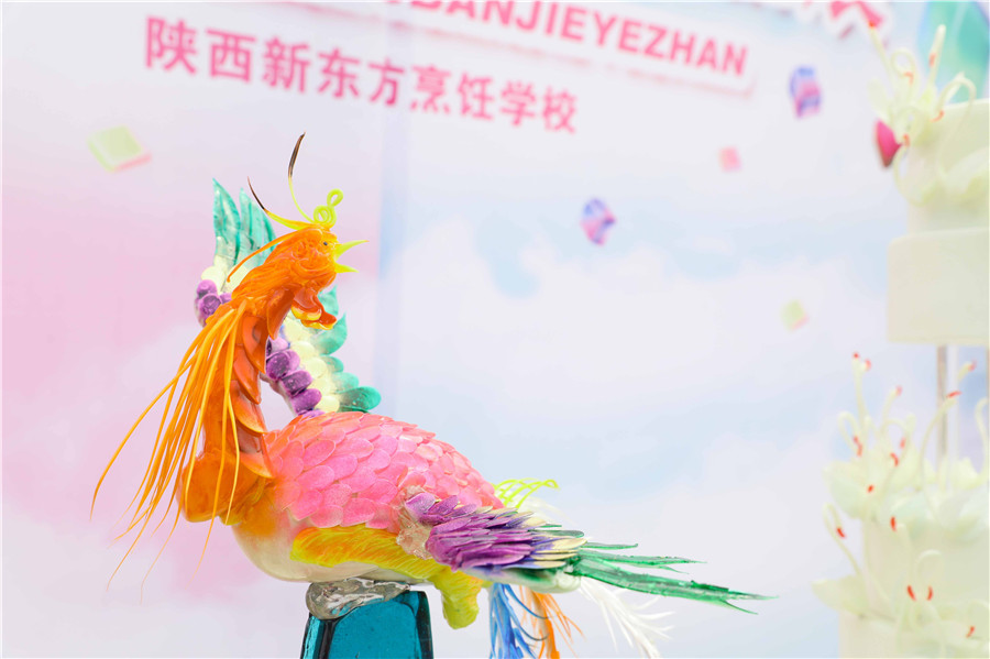 陕西新东方西点选修班结业,作品美翻校园